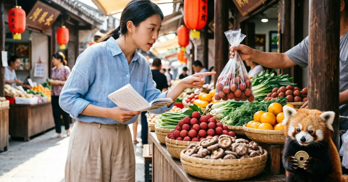 Chinesisch einkaufen lernen: Wichtige Wörter und Sätze für Märkte & Geschäfte