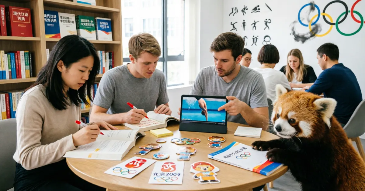 Les Jeux olympiques en chinois : vocabulaire, prononciation et médias