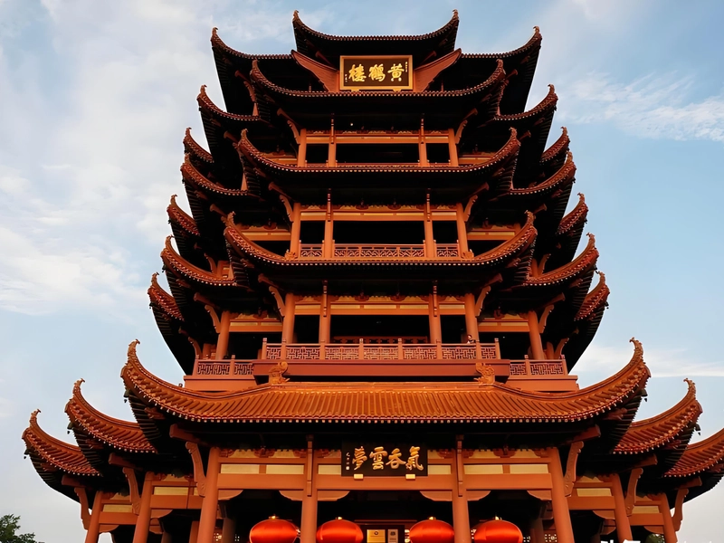 Huanghelou Menara Bangau Kuning