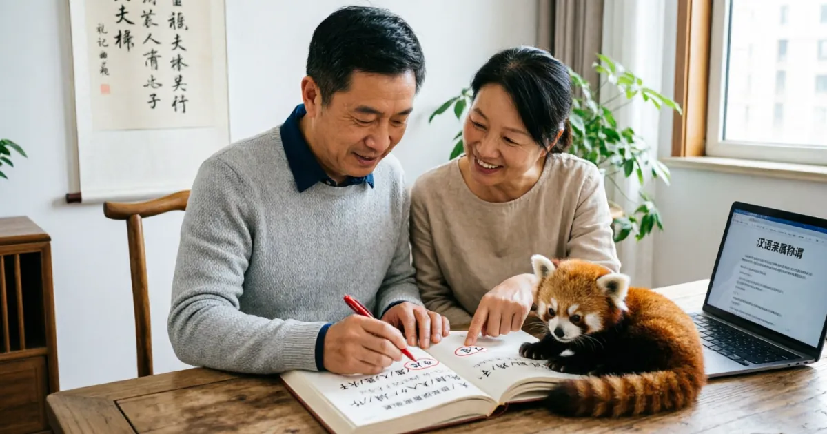 สามีในภาษาจีน: 丈夫 vs ลั่วโก่วง ใช้เมื่อไหร่ให้ถูกต้อง