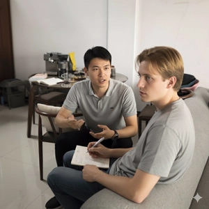Individual focused Chinese language learning with dedicated attention from RPL School teacher